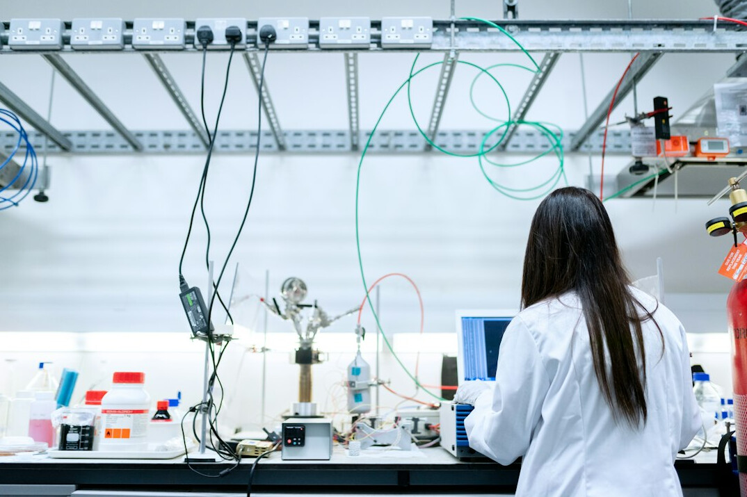 scientist in laboratory